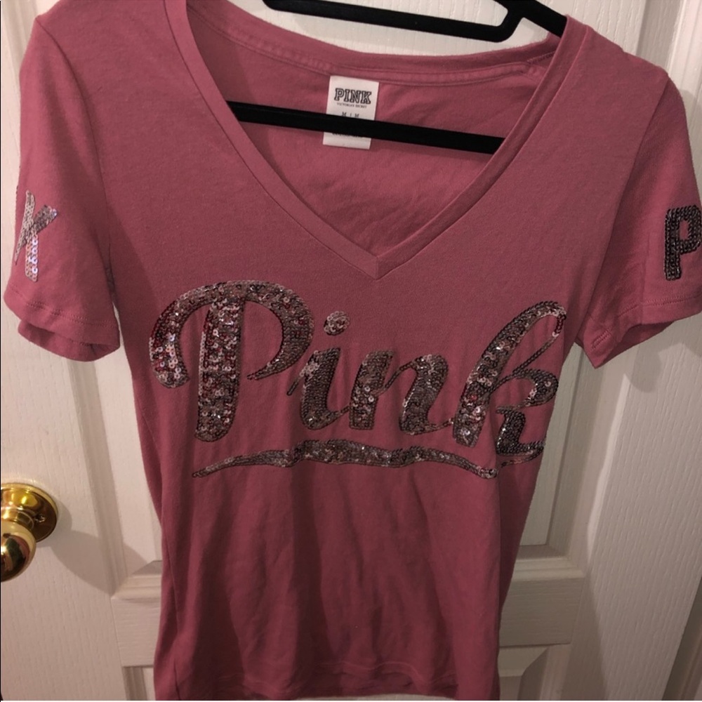 Victoria secret pink shirt hardly ever worn